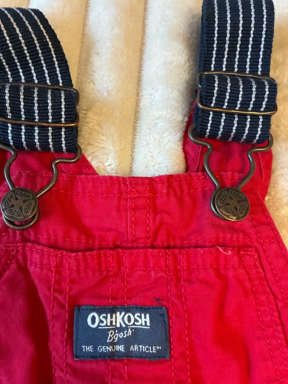 OshKosh 6M Short Overalls Outfit Set – Washed, Never Worn